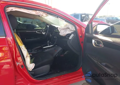 2018 Nissan Sentra Sv z USA, uszkodzony, nr VIN 3N1AB7AP6JL614433